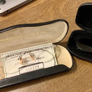 RetroSpecs & Co. Circa 1930s eyeglasses w sunglass